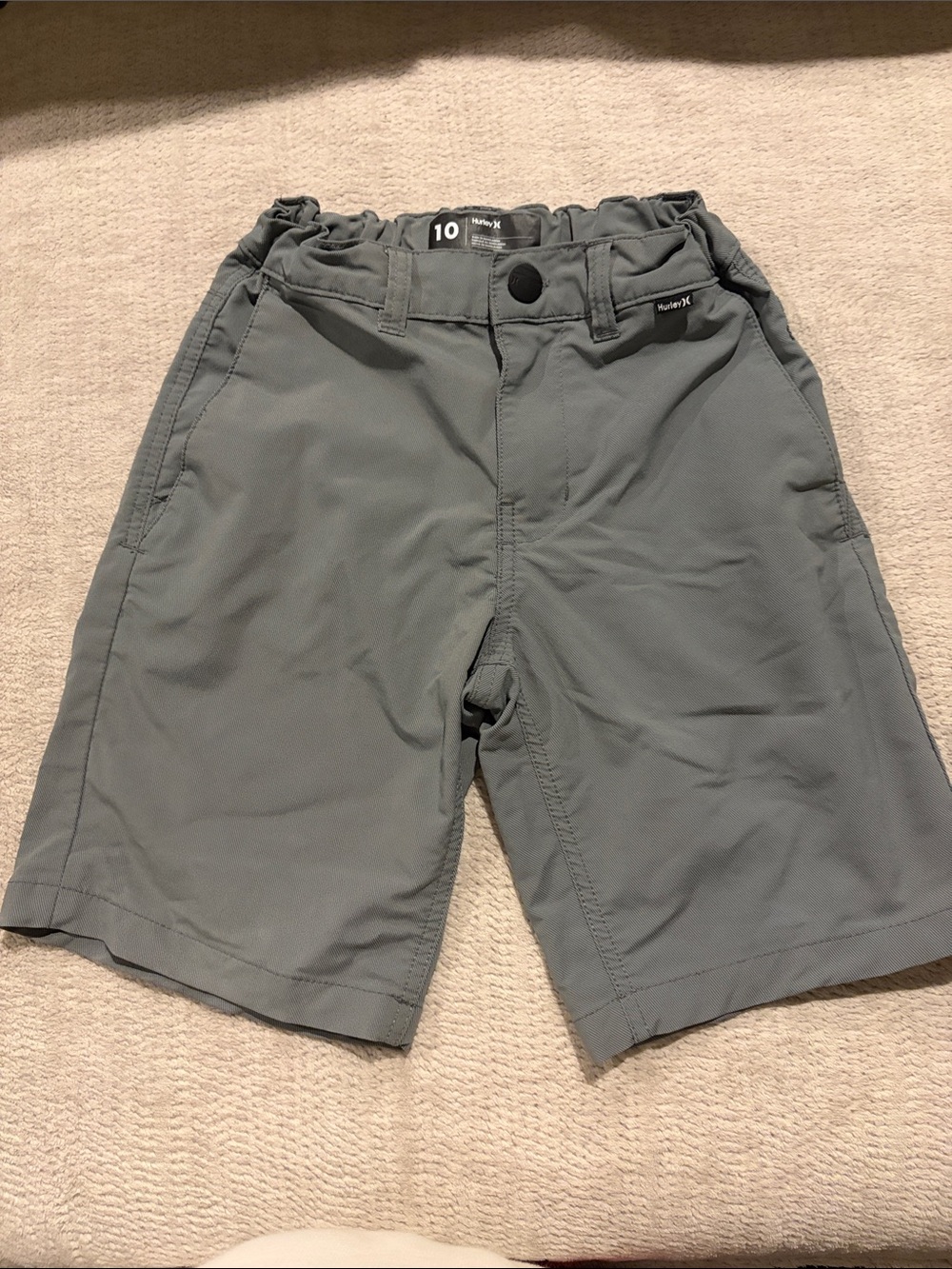 Hurley Gray Athletic Boys' Shorts